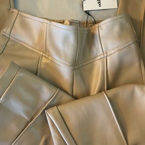 “Oddmuse London” The Ultimate Muse Leather Trousers pants | Camel XS